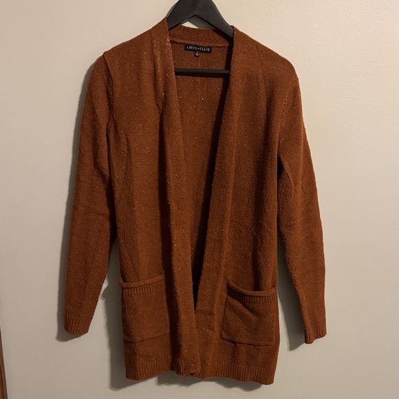 Love Tree Women's Rust Cardigan - Picture 1 of 5